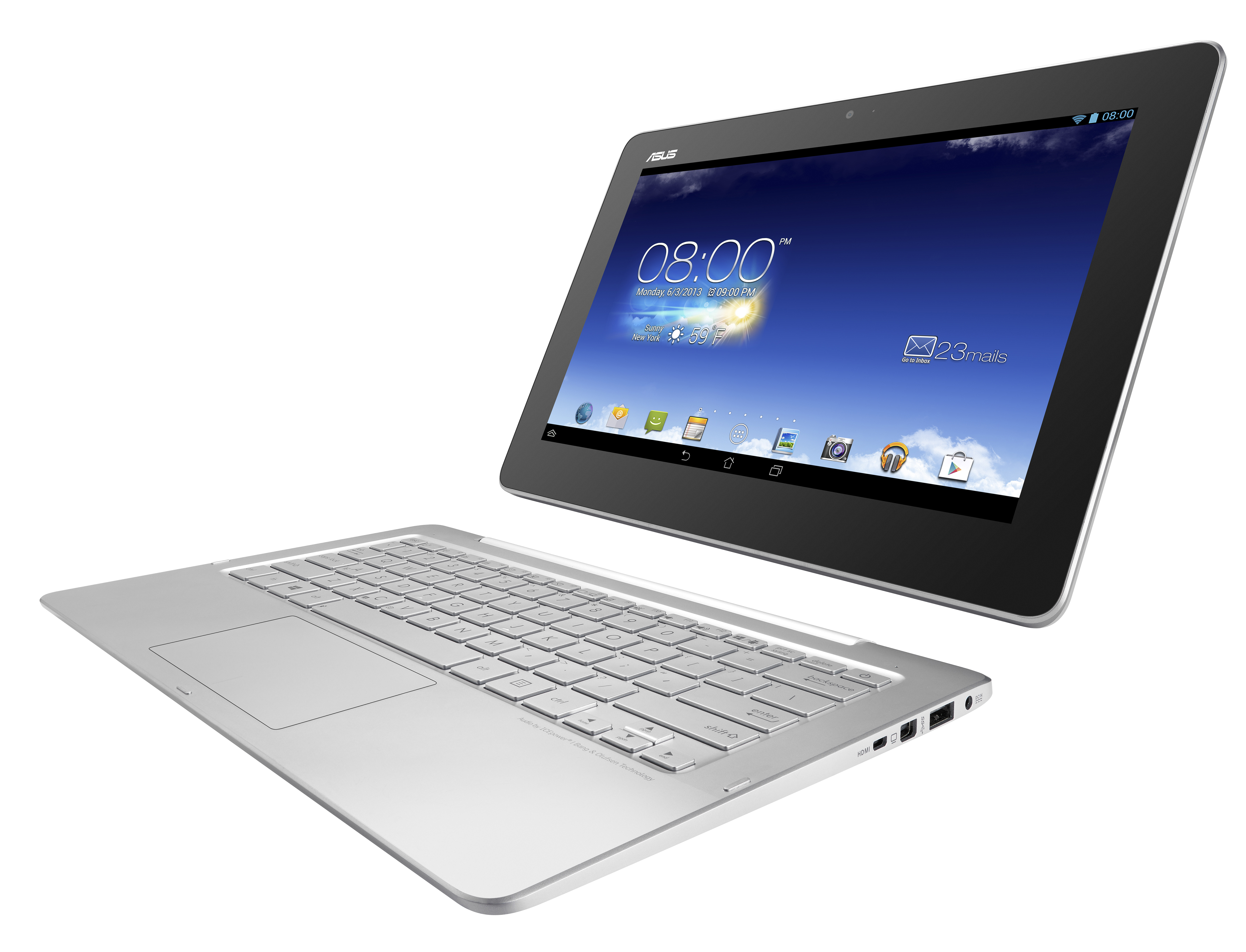 Гибридный компьютер ASUS Transformer Book Trio.