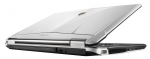 Laptopul Asus-Lamborghini VX5 (alb, vedere stanga, deschis)