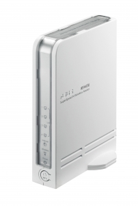 Routerul wireless ASUS RT-N13U (lateral-fata)