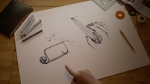 ASUS Transformer Pad  - Design Sketch - Hinge