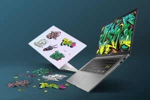 ASUS VivoBook S14 S15 Stylish stickers allow younger users to further personalize their VivoBook