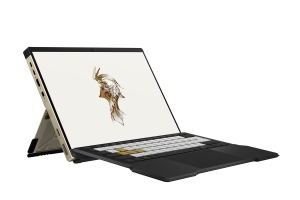 ROG Flow Z13-KJP_side view of the Z13-KJP with screen visible