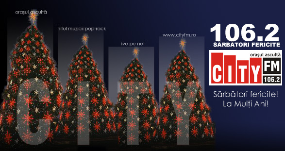 CITY FM iti urează Sarbatori fericite!