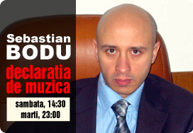 Sebastian BODU, presedintele ANAF, isi depune declaratia de muzica la CITY FM