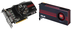 Placile grafice ASUS EAH6850 DirectCU/2DIS/1GD5 și EAH6870/2DI2S/1GD5
